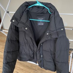 Abercrombie & Fitch Black Puffer